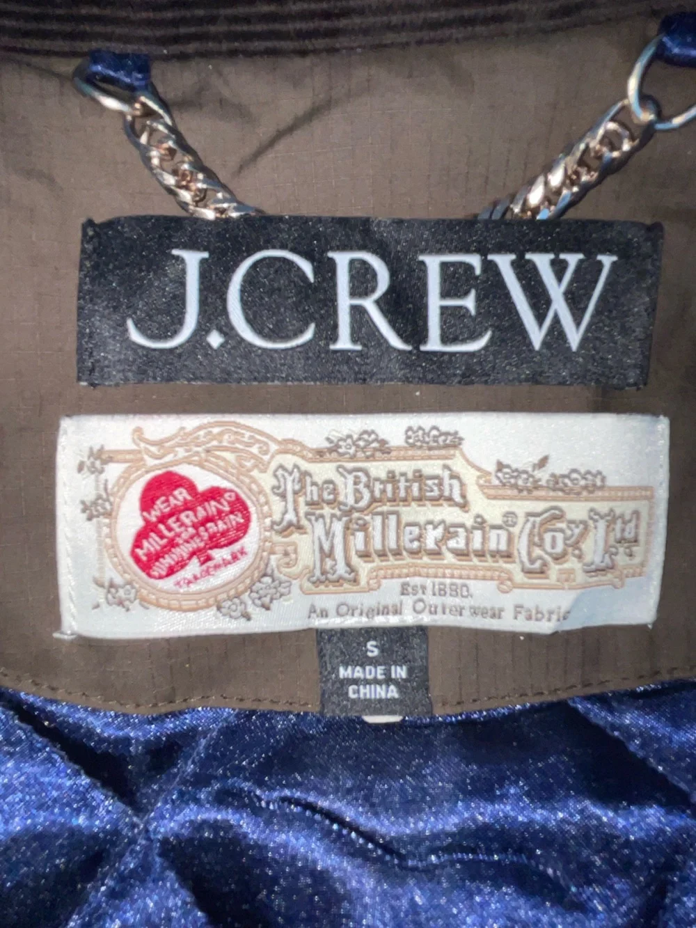 J. Crew Short Barn Jacket in Mossy Brown